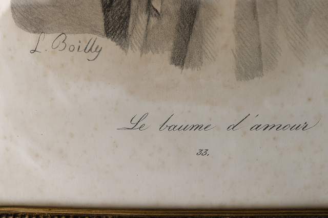 Lithographie de Léopold Boilly