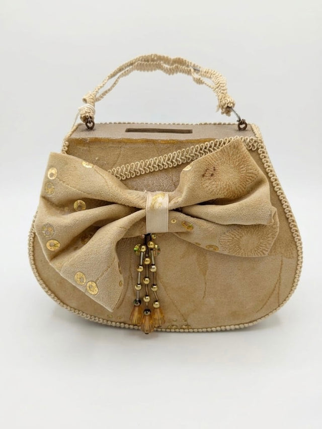 Charmante tirelire vintage "Sac à main d'enfant" – Style Shabby Chic / Romantique